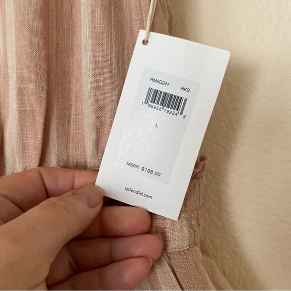 NWT Splendid Striped Bristol Dress - Picture 6 of 12